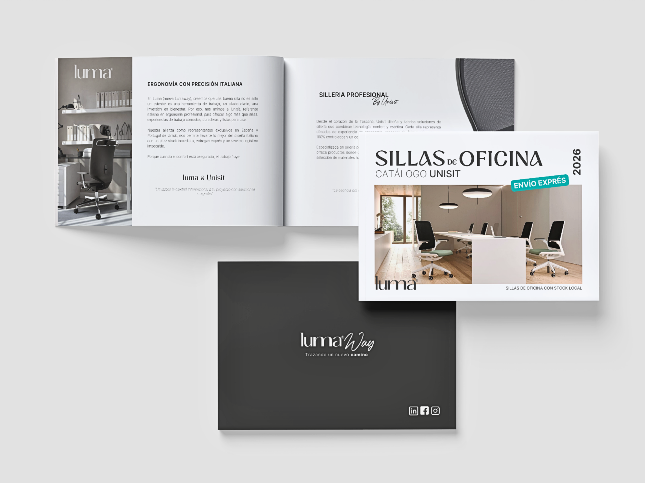 Catálogo Sillas de Oficina Unisit envío exprés 2026